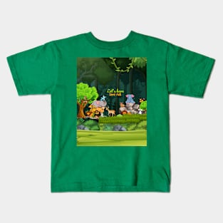 Tropical forest Kids T-Shirt